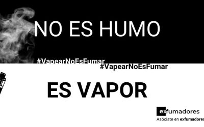 La asociación Exfumadores a favor del vapeo